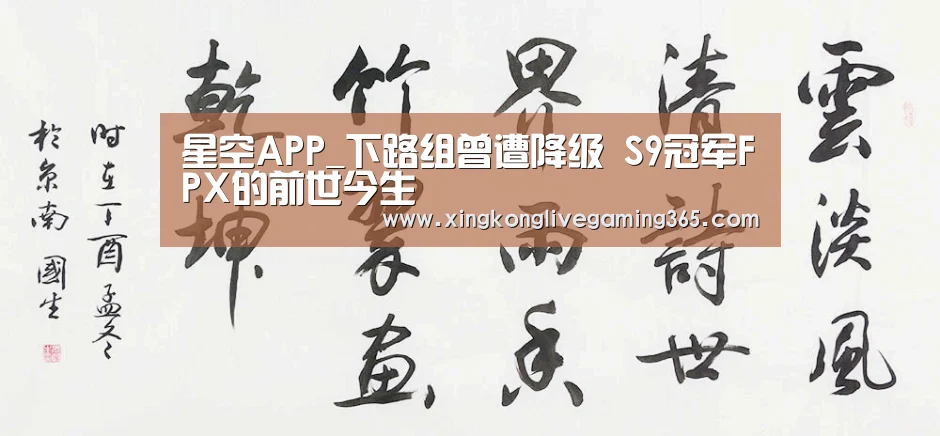 星空APP_下路组曾遭降级 S9冠军FPX的前世今生(图4) 星空下载
